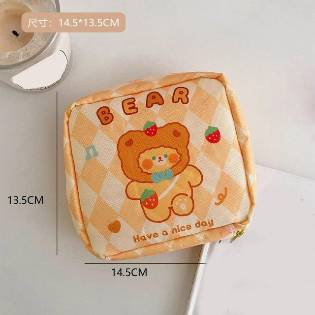 NATAWA Kosmetiktasche, Orange, Damen - Bild 1