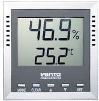 Venta Hygrometer Thermometer 6011000 in Silber und Grau - Bild 1