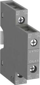 ABB Stotz S&J Hilfsschalterblock CAL4-11 in Grau - Bild 1