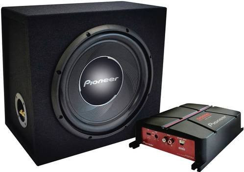 Pioneer GXT-3730B Auto-Subwoofer-Chassis in Schwarz mit 30 cm Durchmesser und 1400 W - Bild 1