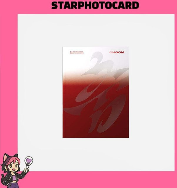 BABYMONSTER 3. Mini-Album Choom CRIMSON in Rot - Bild 1