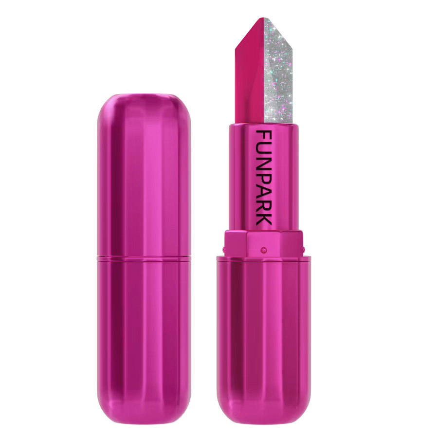 FUNPARK Lippenstift, Rosenrot, Matt, Zweifarbig mit Glitzer - Bild 4