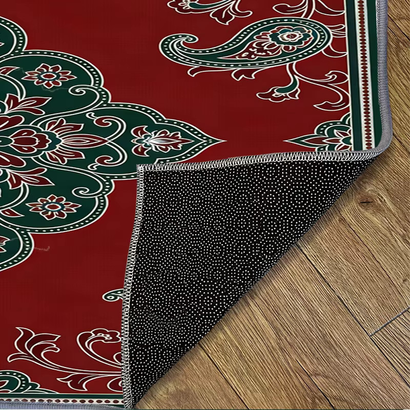 RAKKS Orient Teppich mit Paisley-Design, rutschfest und pflegeleicht für dein Wohnzimmer - Bild 3