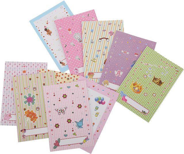 Koogeelife Dekorative Foto Rahmen Aufkleber und Klebebänder für FujiFilm Instax Fotos in Weiß und Multicolour - Bild 1