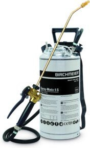 BIRCHMEIER Spray-Matic 5S Drucksprühgerät in Silber aus Edelstahl mit Viton und Messing - Bild 1
