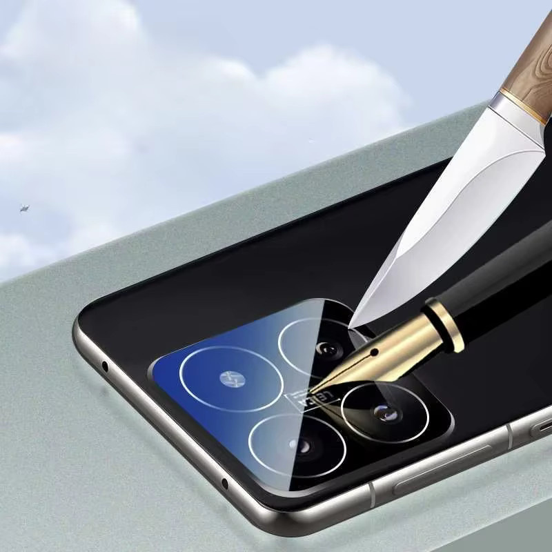 Xiaomi Kamera Objektiv Schutz mit gehärtetem Glas in Transparent für Xiaomi 15T 14T 13T 14 13 15 Pro sowie Poco X7 X6 F6 Pro - Bild 3