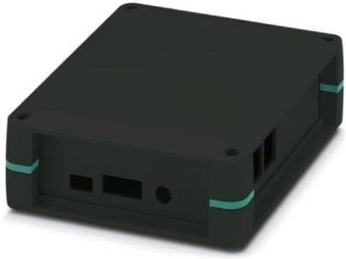Phoenix Contact Universal-Gehäuse UCS 145-125-F-GD-RPI Schwarz RAL 9005 B/T/H: 14,5 x 12,5 x 1 cm - Bild 1