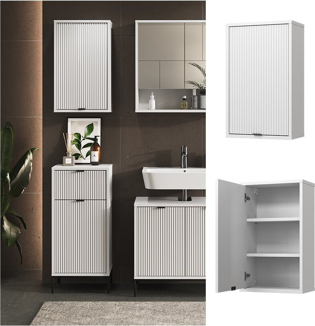 Vicco Hängeschrank Eliza Badschrank Weiß B: 40 cm, H: 65 cm - Bild 1