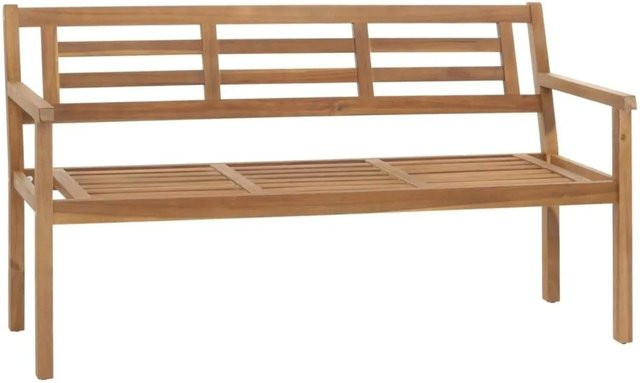 MCW Gartenbank N47 aus Massiv-Holz Akazie in Braun, B/H/T: 145 x 82 x 59 cm - Bild 2