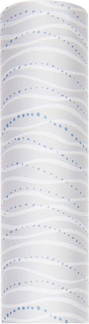 Rico Design Paper Poetry Geschenkpapier Mermaid Wellen weiß Breite: 70 cm, Länge: 2 m - Bild 1