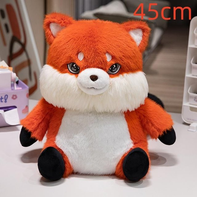 Yiran toy Kawaii Plüschfuchs, Plüschtier, Orange - Bild 1