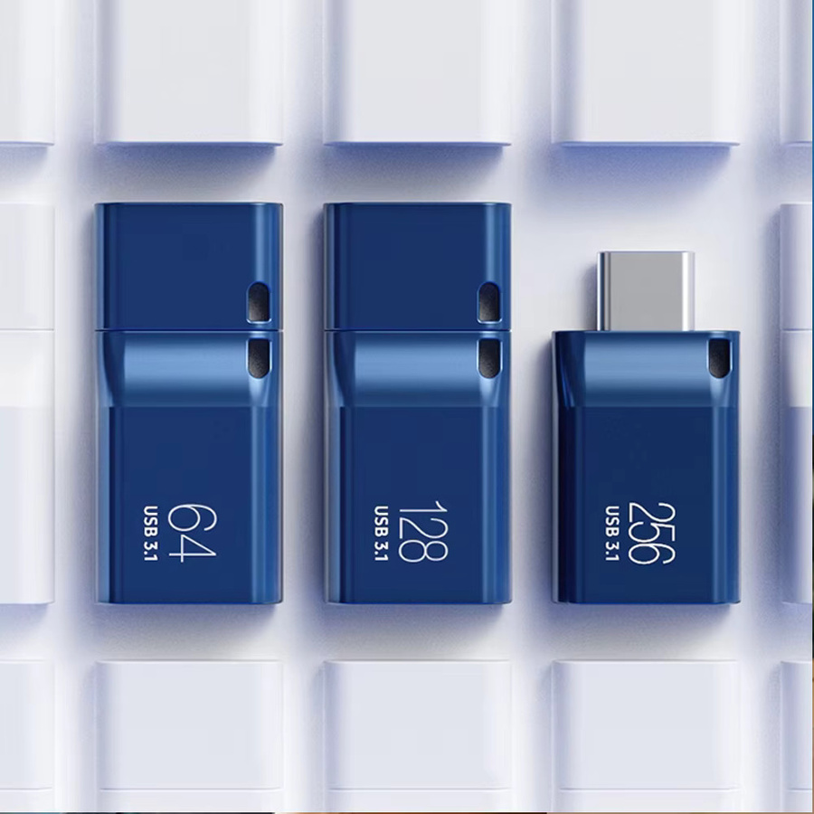 Samsung USB Typ-C Flash-Laufwerk in Blau mit hoher Lesegeschwindigkeit für Geräte mit USB-Typ-C-Anschluss - Bild 4