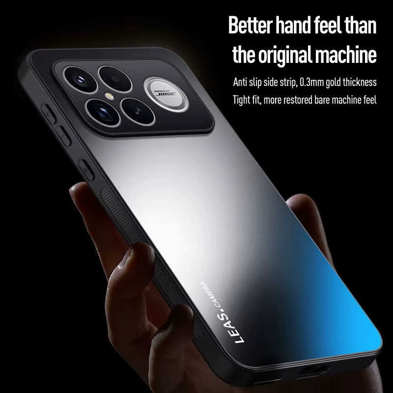 Glänzende Business Schutzhülle aus PC und TPU für Xiaomi Poco F8 Ultra, F7, X7 und M7 Pro in Lila, stoßfest und fingerprintresistent - Bild 2