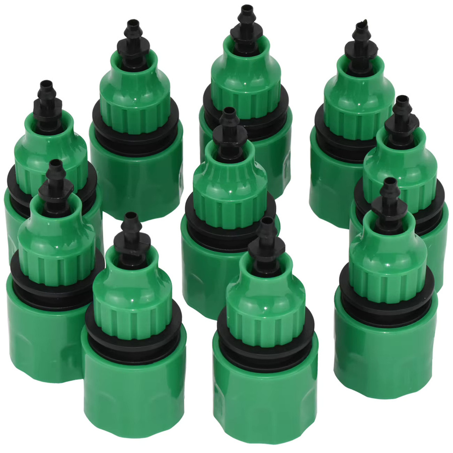 KESLA Wasserrohr-Schnellverbinder für Garten-Tropfbewässerungssysteme, 5 Stück, 1/4 Zoll, Farbe: Grün, Kunststoff, für 4/7mm Schlauch - Bild 6