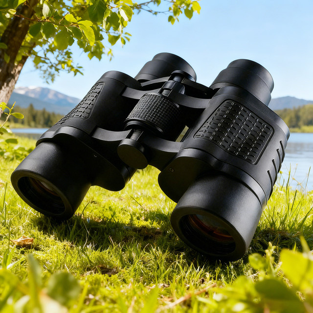 APEXEL Hochleistungs-Fernglas 80X80 HD 10000M in Schwarz mit hoher Reichweite und optischer Nachtsicht für die Jagd und Outdoor-Aktivitäten - Bild 1