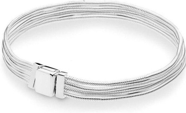 YIRAN Jewelry Armband 925 Sterling Silber, Rose Gold, Perle, 17cm, Damen - Bild 1