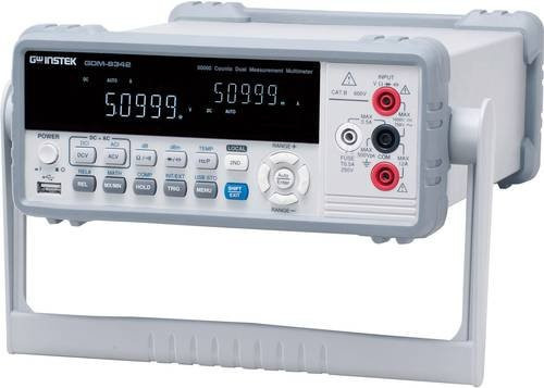 GW Instek GDM-8342GP Digitales Tisch-Multimeter in Grau mit 50000 Counts - Bild 1