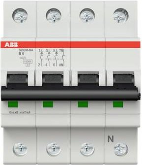ABB S203M-B6NA Leitungsschutzschalter 6A 400V 2CDS273103R0065 - Bild 1