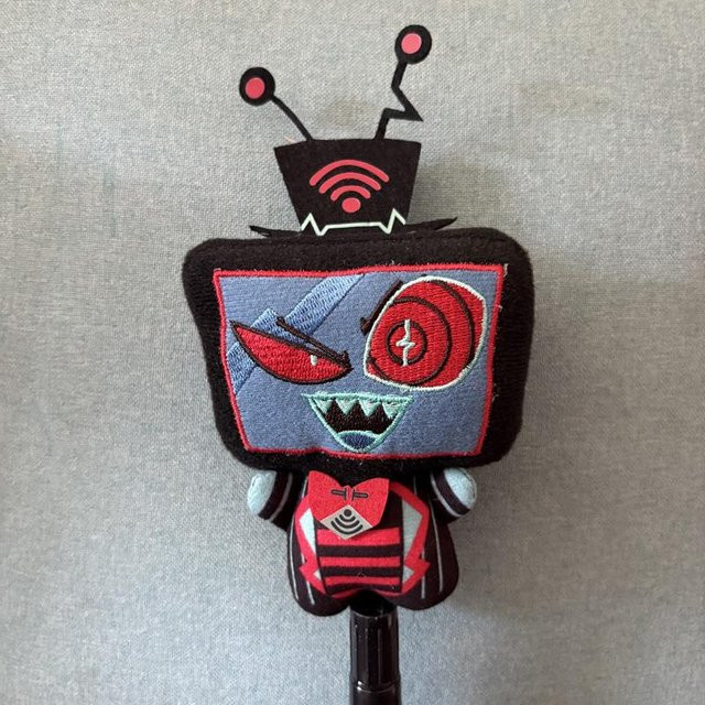 Yiran toy Hazbin Hotel Morgenstern Luzifer Plüschtier, Puppe, ab 14 Jahren - Bild 1