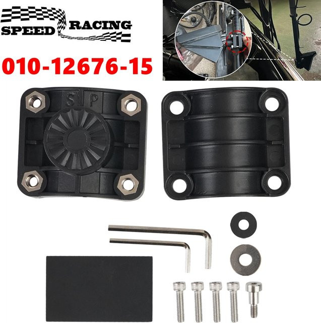 SPEEDRACING 0-Grad-Zubehör für Livescope Pole Mount in Schwarz, passend für Panoptix LVS32-Geber, Ersatz für 010-12676-15 und 0101267615 - Bild 1