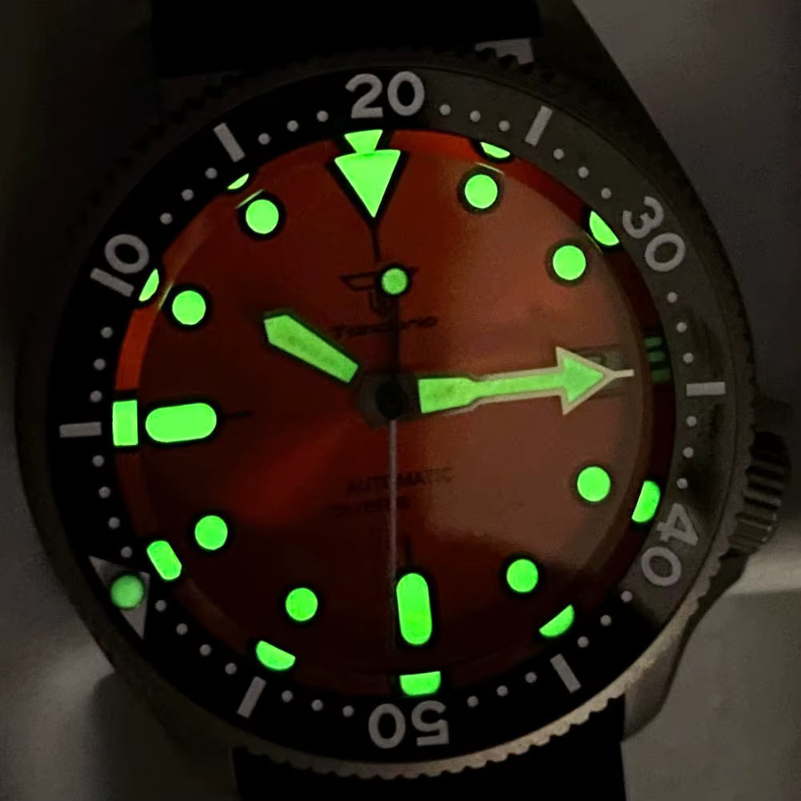 Tandorio Armbanduhr, Titan, Automatik, 37 mm, 20 ATM, Herren - Bild 1
