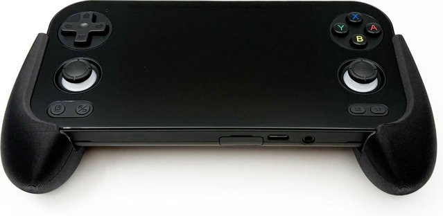 Ergonomischer Handheld-Griff für ANBERNIC RG476 H, 3D-gedrucktes Zubehör in Schwarz oder Weiß - Bild 1