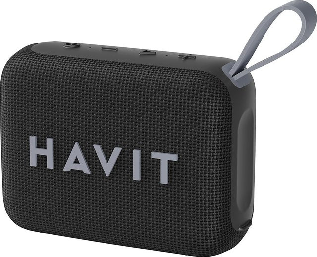 HAVIT SK874BT Bluetooth Tragbarer Lautsprecher, 8W, Wasserdicht, Schwarz - Bild 1
