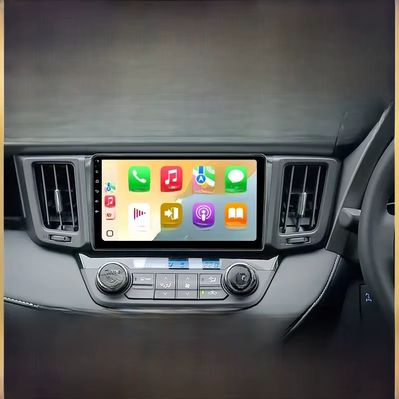 Ainavi Multimedia-Autoradio für Toyota RAV4 XA40 2013-2019 mit Android 12, Wireless Carplay und DSP, Schwarz - Bild 7