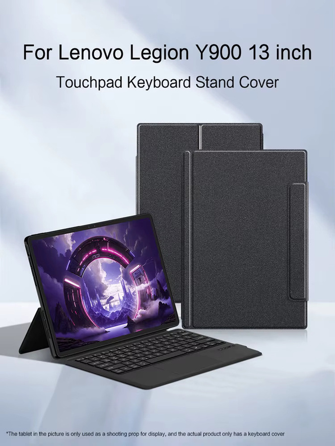 Lenovo Legion Y900 TouchPad-Tastatur und Hülle in Schwarz für 13 Zoll Tablet-PC TB522FU - Bild 5