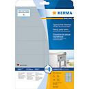 HERMA SuperPrint LaserCopy Folienetiketten Silber, 25 Bogen mit 250 Etiketten, Breite: 9,6 cm, Höhe: 5,08 cm - Bild 2