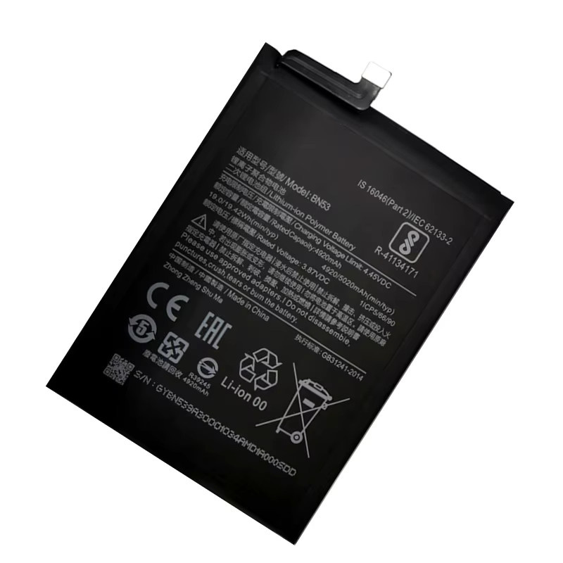 Xiaomi BN53 Ersatzakku 5020mAh für Redmi Note 10 Pro und Redmi Note 9 Pro in Schwarz - Bild 2