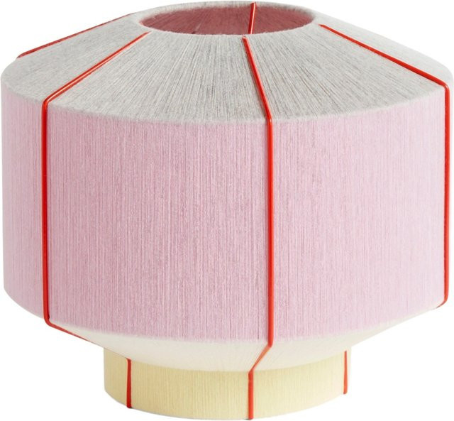 HAY Bonbon Leuchtenschirm aus organischem Stoff in Rosa für E27 Leuchtmittel - Bild 1