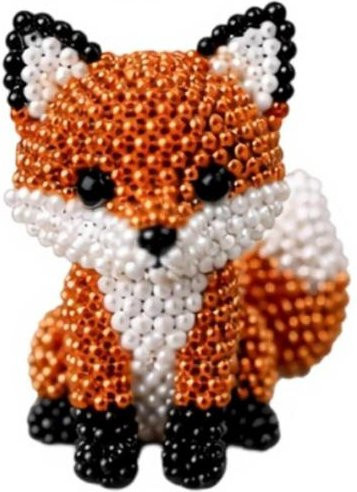 LydiaBlack DIY Tier-Perlen-Set, Tier-Bastelset, Fox - Bild 1