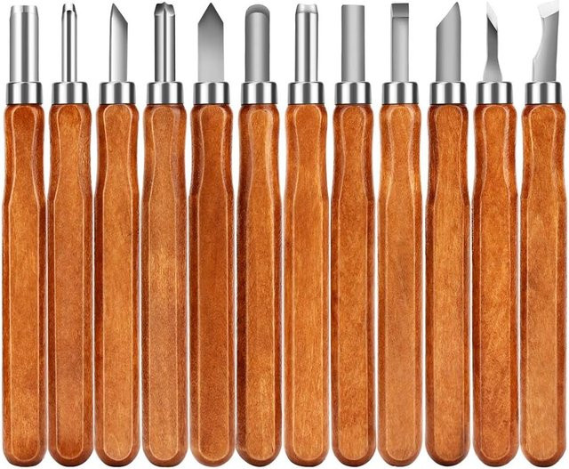 FEITA Profi Schnitzmesser-Set für Holzbearbeitung und Bildhauerei für Anfänger und Profis - Bild 1