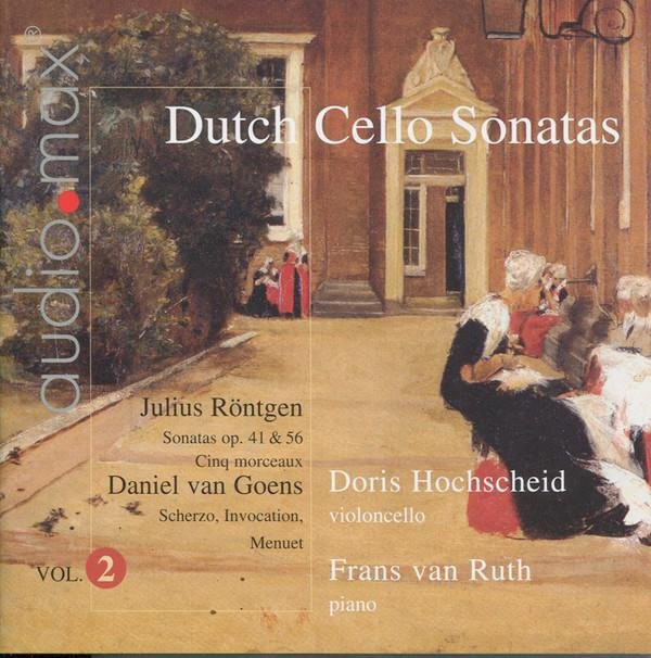 Niederländische Cellosonaten Vol. 2, Julius Röntgen, Daniel van Goens, CD - Bild 1