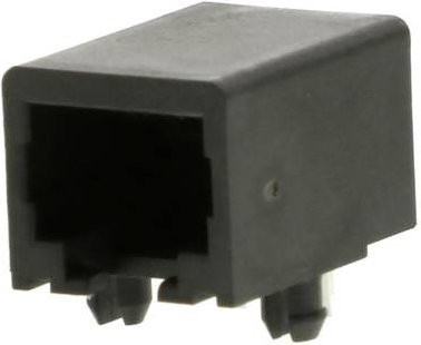 Molex Cat 3 Mod Jack/Plug 432026101 Buchse Schwarz - Bild 1