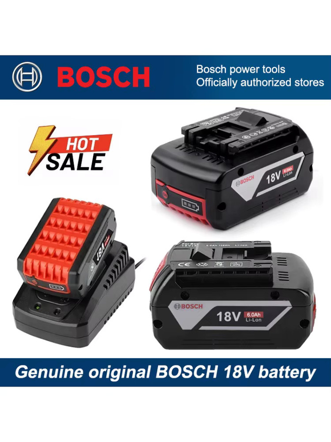 Bosch 18 V 6 Ah Hochleistungs-Akku 10C für BAT622 und BAT618G Werkzeuge - Bild 6