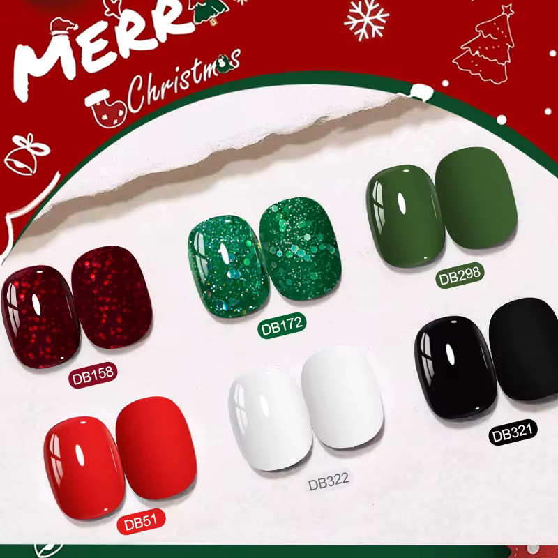 Mtssii Gel Nagellack Set, 6 Stück, Glänzend, Semi Permanent - Bild 4