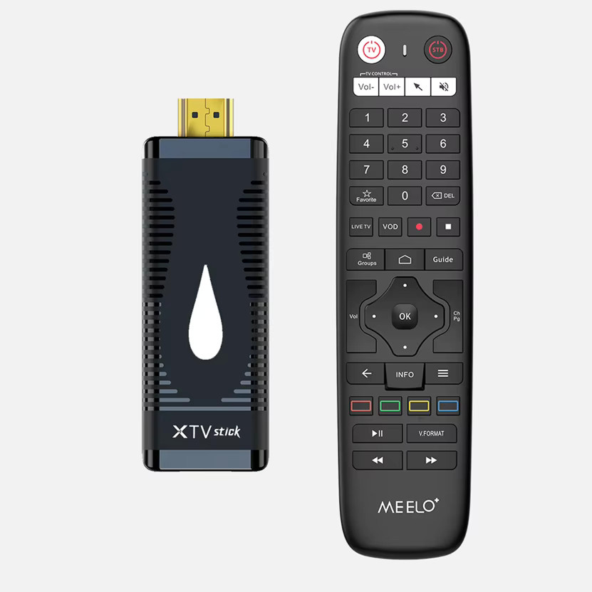 XTV Stick TV Box Meelo Plus mit Android 10 OS, 2 GB RAM, 16 GB Speicher, 4K UHD Media Player in Schwarz - Bild 2