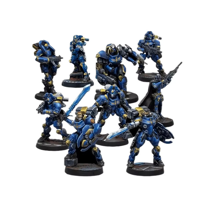 GK Resin O-12 Torchlight Brigade Action, Modellbausatz aus Gießharz, unbemalt - Bild 2
