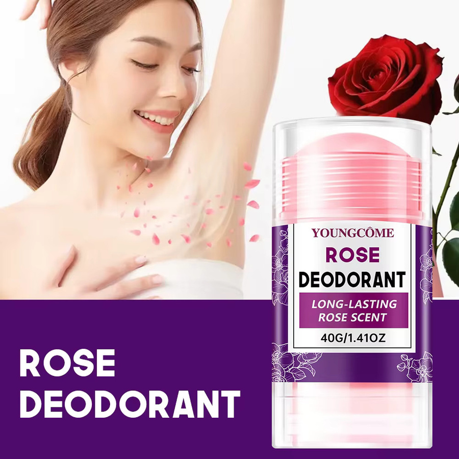 YOUNGCOME Deodorant Stick, Rose, Blumig, Unisex - Bild 5