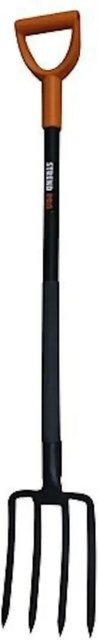 PROREGAL Ergoline1200 Dunggabel mit 4 Zinken in Mattpulver-Optik zum Graben - Bild 1
