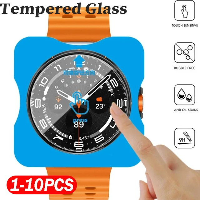 CHIICSMART Schutzglas für Samsung Galaxy Watch Ultra 47 mm, Galaxy Watch 7 40 mm 44 mm - Bild 1