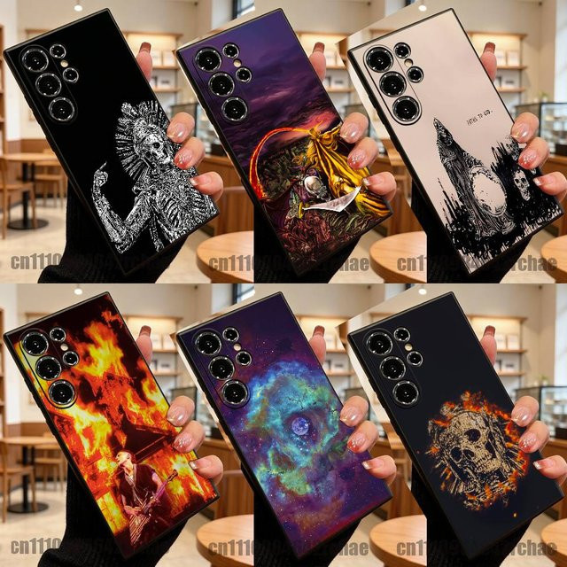 Custom Handyhülle für Samsung Galaxy S22 S23 S24 S25 Ultra Plus FE Lite Design Avenged Sevenfold The Stage Black - Bild 1