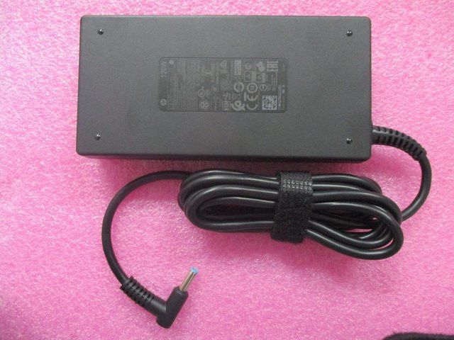 HP Smart Slim Netzteil AC 120 Watt Schwarz für Elite Dragonfly, Elite x2, EliteBook 830 G6, 840 G6, EliteBook x360 und ProBook 650 G5 (L41856-001) - Bild 1