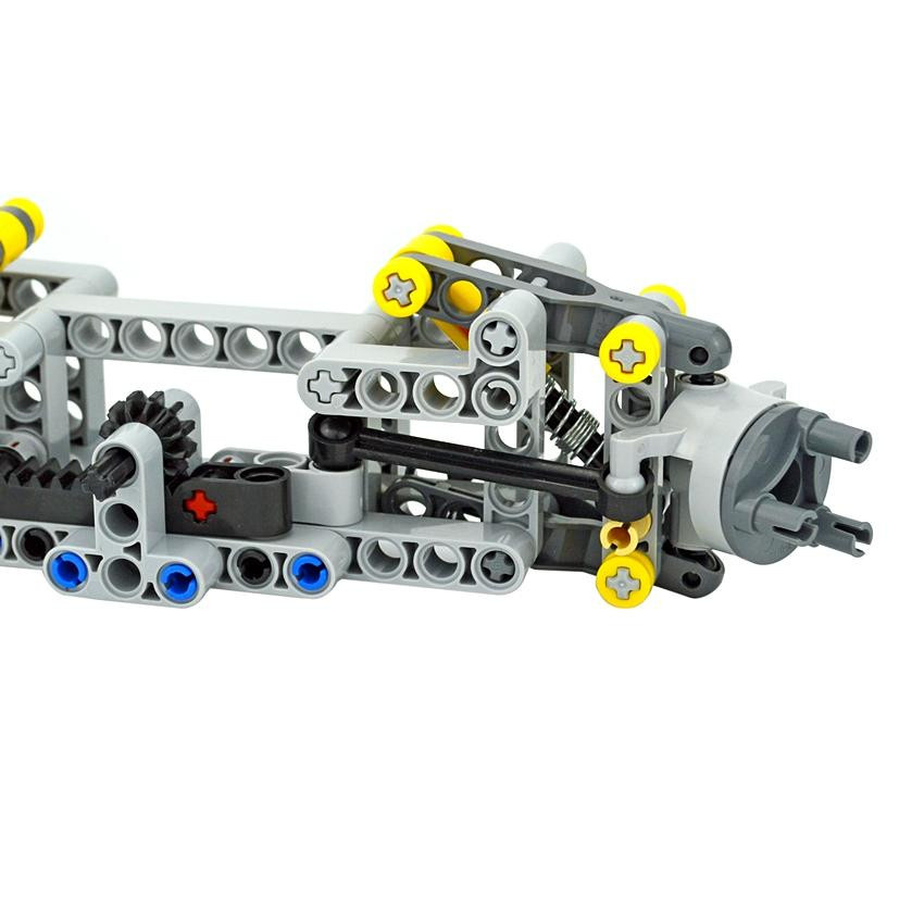 MOC Bausteine Technische Teile Vorderradaufhängungssystem, Zubehör, ab 18 Jahre - Bild 1