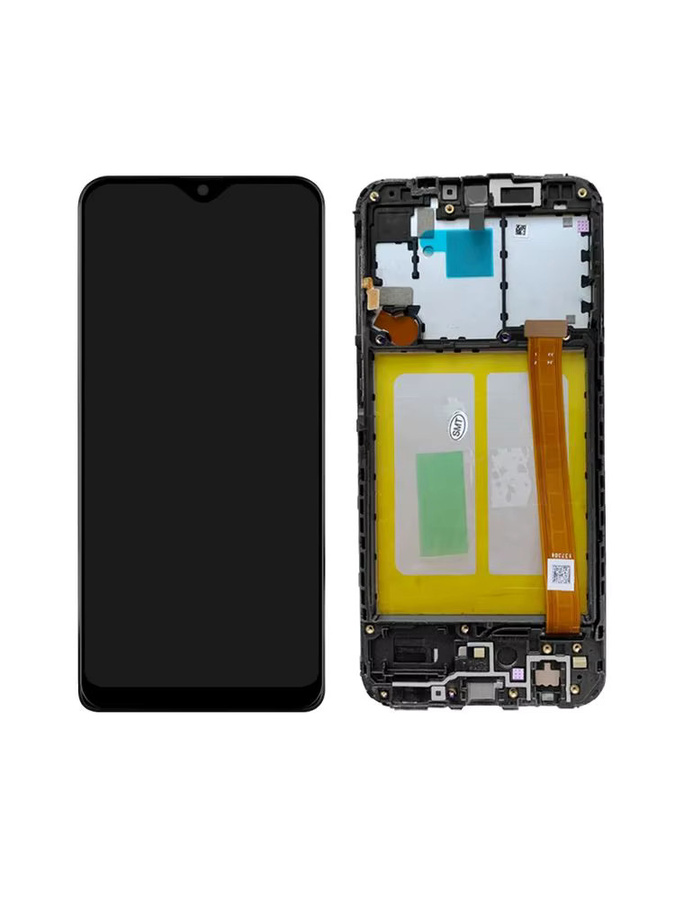 Samsung A20e A202 LCD-Bildschirm mit Touch-Digitizer-Baugruppe und Rahmen in Schwarz - Bild 5