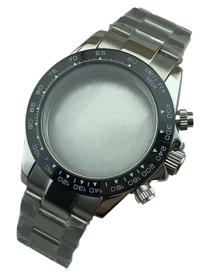 Neiton Uhrenteile, Edelstahlgehäuse, Saphirglas, 39 mm, Quarzwerk - Bild 2