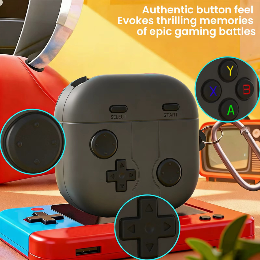 Silikonhülle für Samsung Galaxy Buds4 und Buds4 Pro kabellose Kopfhörer in Grau - Bild 1