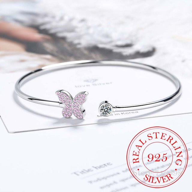 Wucifang Jewelry Armband, 925 Silber, Kristall, Damen - Bild 1